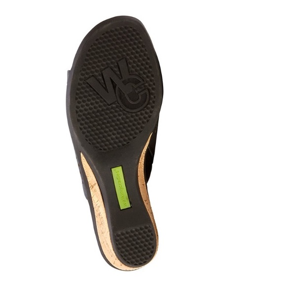 Walking Cradles Black Kerry Leather Sandal Women’s Size 11 Medium - Picture 5 of 6